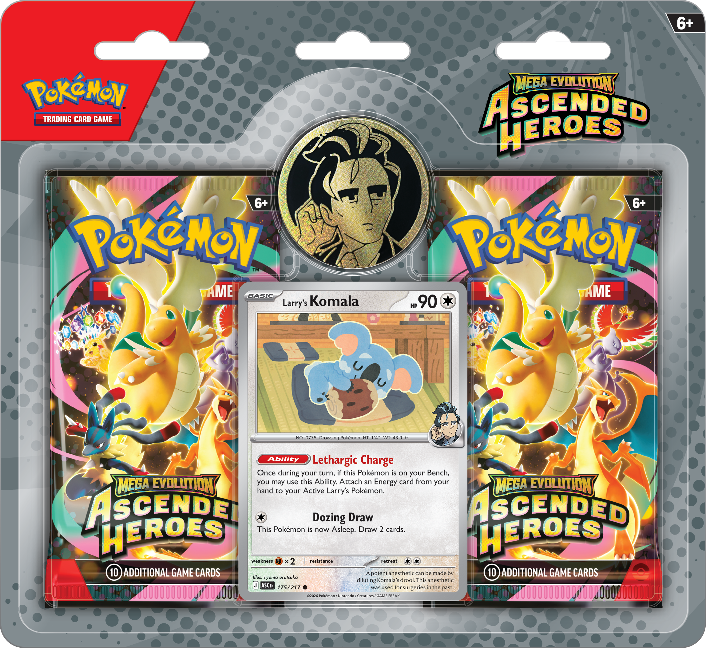 Ascended Heroes 2 Pack Blister