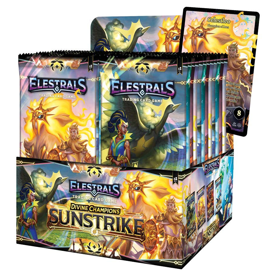 PREORDER: Elestrals Sunstrike Booster Display