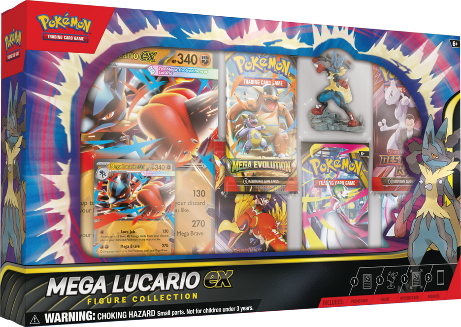 Mega Lucario ex Figure Collection