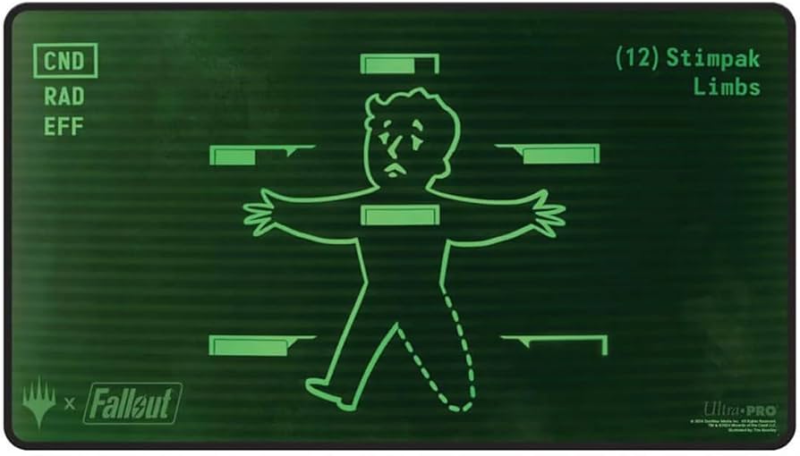 Fallout Inventory Managment Playmat - Ultra Pro