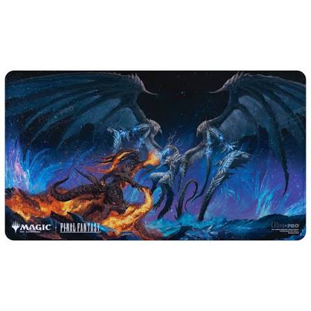 MTG: Final Fantasy Bahamut and Ifrit Holofoil Playmat - Ultra Pro