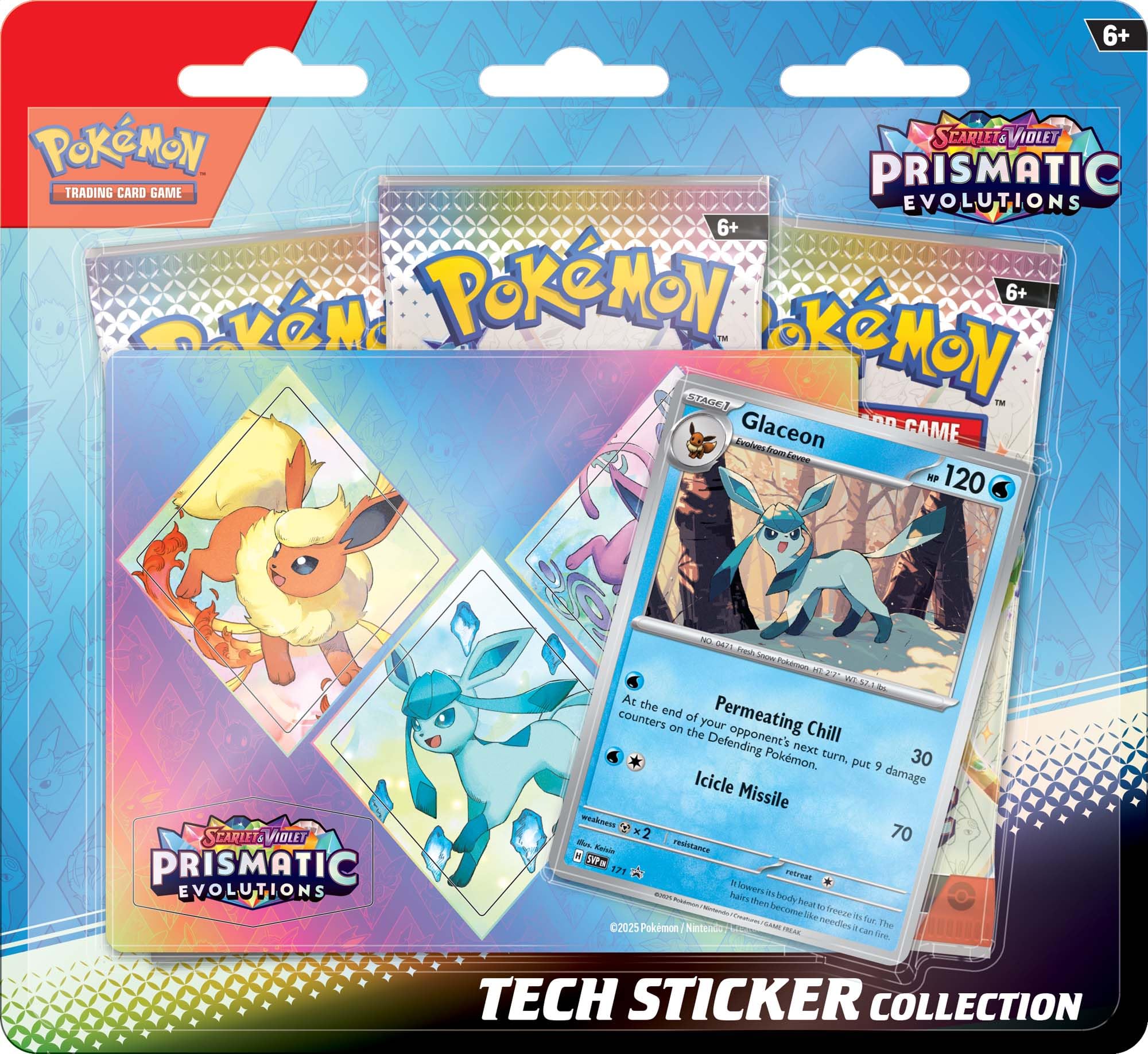 Prismatic Tech Sticker Collection